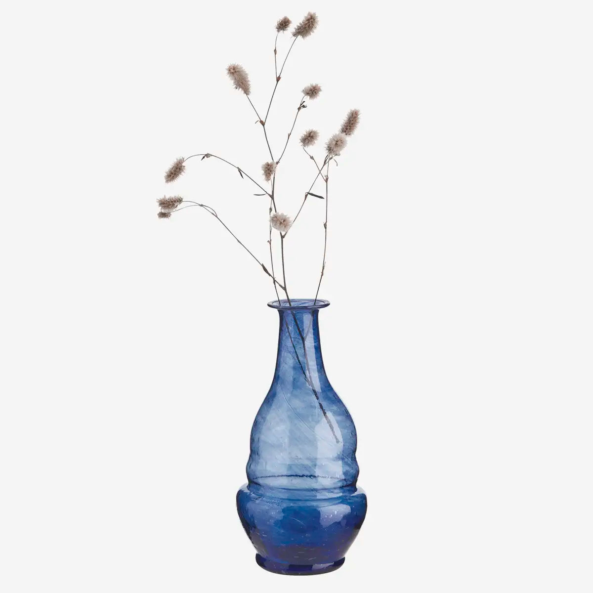 Vasetto in vetro riciclato - Blu