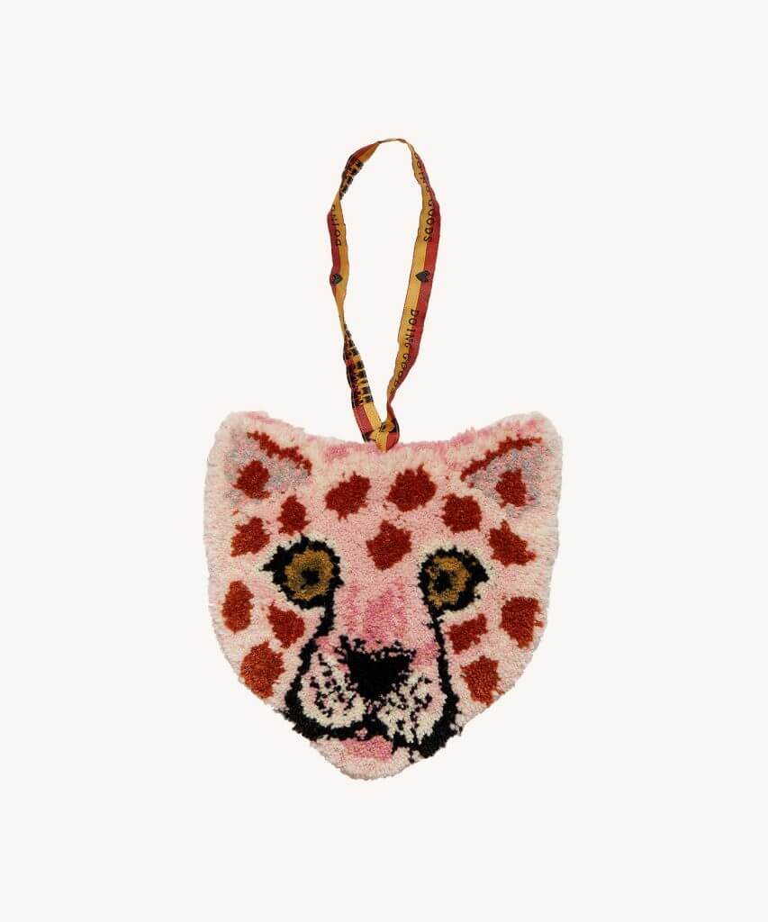 Decoration - Pink Leopard Head 