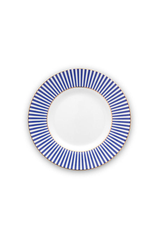Dessert Plate - Royal Stripes