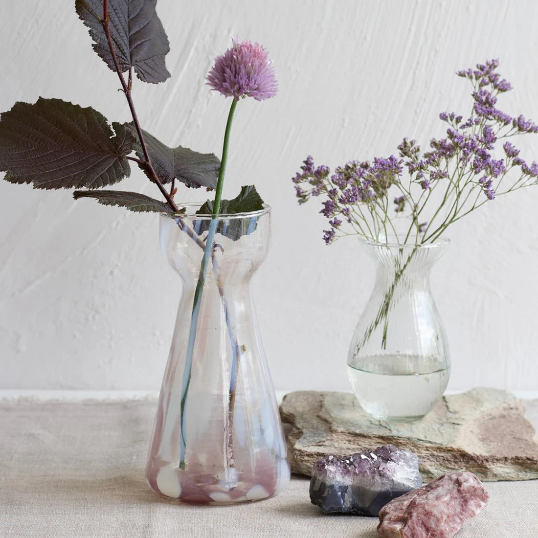 Vaso Germogliatore in vetro - Rosa