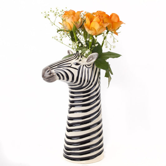 Zebra vase