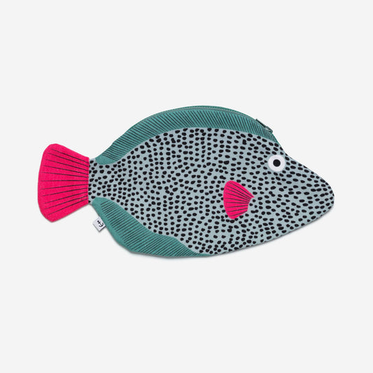 Astuccio Triggerfish - Pesce Balestra Verde